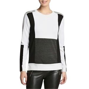 AIKO Colorblock Sweatshirt. Size Medium